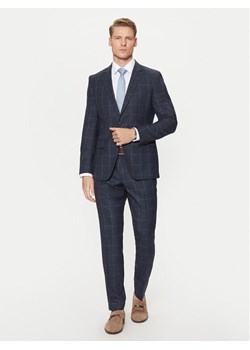 BOSS Garnitur H-Huge 50518097 Granatowy Slim Fit ze sklepu MODIVO w kategorii Garnitury męskie - zdjęcie 182704595