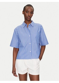 Tommy Hilfiger Koszula WW0WW44717 Niebieski Boxy Fit ze sklepu MODIVO w kategorii Koszule damskie - zdjęcie 182704605