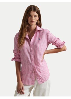 Polo Ralph Lauren Koszula 211970691001 Różowy Regular Fit ze sklepu MODIVO w kategorii Koszule damskie - zdjęcie 182704607
