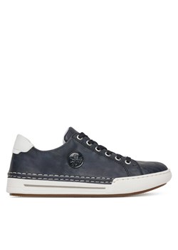 Rieker Sneakersy L7210-14 Granatowy ze sklepu MODIVO w kategorii Buty sportowe damskie - zdjęcie 182704635