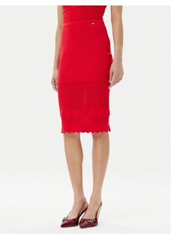 Gaudi Spódnica ołówkowa 511FD73005 Czerwony Slim Fit ze sklepu MODIVO w kategorii Spódnice - zdjęcie 182704636