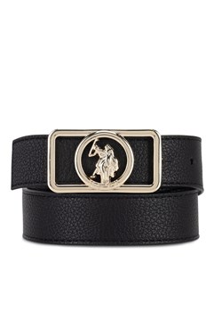 U.S. Polo Assn. Pasek AIUXT2566WBK Czarny ze sklepu MODIVO w kategorii Paski damskie - zdjęcie 182704668