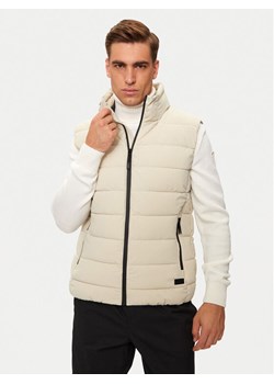 CMP Kamizelka 34K0757 Écru Regular Fit ze sklepu MODIVO w kategorii Kamizelki męskie - zdjęcie 182704676
