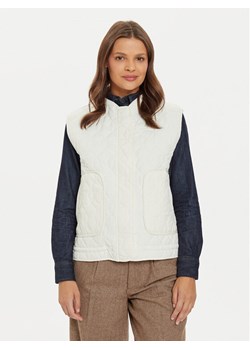 Pepe Jeans Bezrękawnik Ali PL402426 Écru Regular Fit ze sklepu MODIVO w kategorii Kamizelki damskie - zdjęcie 182704806