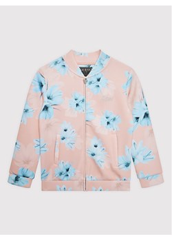Guess Bluza J2YQ05 KAZQ0 Różowy Regular Fit ze sklepu MODIVO w kategorii Bluzy dziewczęce - zdjęcie 182704848
