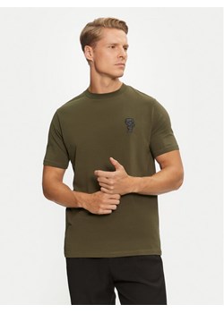 KARL LAGERFELD T-Shirt 755082 544221 Zielony Regular Fit ze sklepu MODIVO w kategorii T-shirty męskie - zdjęcie 182704869