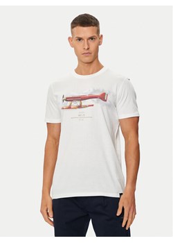 Aeronautica Militare T-Shirt 241TS2252J607 Écru Regular Fit ze sklepu MODIVO w kategorii T-shirty męskie - zdjęcie 182704906