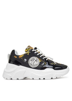 Versace Jeans Couture Sneakersy 78VA3SC7 Czarny ze sklepu MODIVO w kategorii Buty sportowe damskie - zdjęcie 182704908