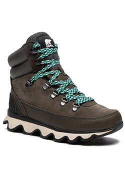 Sorel Trapery Kinetic™ Conquest NL3768 Zielony ze sklepu MODIVO w kategorii Buty trekkingowe damskie - zdjęcie 182704935