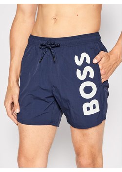 Boss Szorty kąpielowe Octopus 50469602 Granatowy Regular Fit ze sklepu MODIVO w kategorii Kąpielówki - zdjęcie 182704969