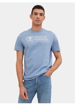 Tom Tailor T-Shirt 1035611 Błękitny Regular Fit ze sklepu MODIVO w kategorii T-shirty męskie - zdjęcie 182704989