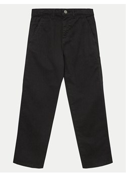 Guess Spodnie materiałowe L4YB02 WE1L0 Czarny Relaxed Fit ze sklepu MODIVO w kategorii Spodnie dziewczęce - zdjęcie 182705139