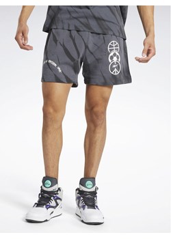 Reebok Szorty sportowe Classics Block Party Shorts HS9179 Szary ze sklepu MODIVO w kategorii Spodenki męskie - zdjęcie 182705249
