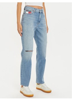 Tommy Jeans Jeansy DW0DW19934 Niebieski Straight Fit ze sklepu MODIVO w kategorii Jeansy damskie - zdjęcie 182705257