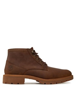 Timberland Trzewiki ELMHURST CHUKKA WR BASIC TB0A29E32031 Brązowy ze sklepu MODIVO w kategorii Buty zimowe męskie - zdjęcie 182705347