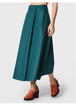 Simple Spódnica trapezowa LINDA TOL SDD550-02 Zielony Relaxed Fit ze sklepu MODIVO w kategorii Spódnice - zdjęcie 182705388