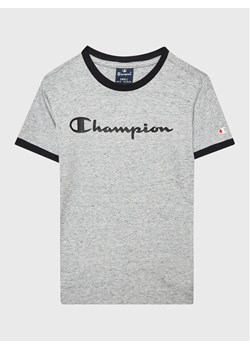 Champion T-Shirt 306286 Szary Regular Fit ze sklepu MODIVO w kategorii T-shirty chłopięce - zdjęcie 182705397