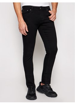 Jack&Jones Jeansy Glenn Original 12152346 Czarny Slim Fit ze sklepu MODIVO w kategorii Jeansy męskie - zdjęcie 182705398