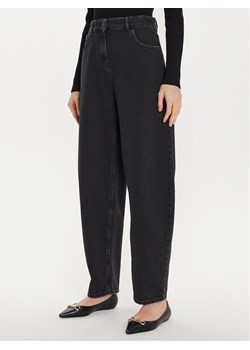 TWINSET Jeansy 242AT2274 Czarny Carrot Fit ze sklepu MODIVO w kategorii Jeansy damskie - zdjęcie 182705406