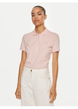 Lacoste Polo PF5462 Różowy Slim Fit ze sklepu MODIVO w kategorii Bluzki damskie - zdjęcie 182705465