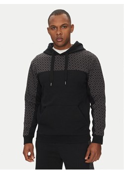 BOSS Bluza Luke 50540534 Czarny Regular Fit ze sklepu MODIVO w kategorii Bluzy męskie - zdjęcie 182705586