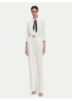 Elisabetta Franchi Kombinezon TU-047-52E2 Biały Regular Fit ze sklepu MODIVO w kategorii Kombinezony damskie - zdjęcie 182705686
