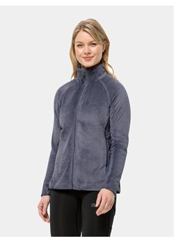 Jack Wolfskin Polar Rotwand Fz 1711421 Granatowy Regular Fit ze sklepu MODIVO w kategorii Bluzy damskie - zdjęcie 182705815