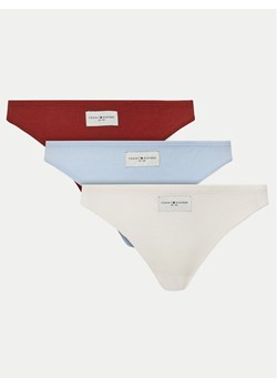 Tommy Hilfiger Komplet 3 par stringów UW0UW05189 Kolorowy ze sklepu MODIVO w kategorii Majtki damskie - zdjęcie 182705867