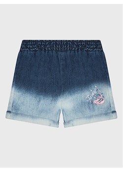 Guess Szorty jeansowe K3GD14 D50Z0 Granatowy Relaxed Fit ze sklepu MODIVO w kategorii Spodenki dziewczęce - zdjęcie 182705927