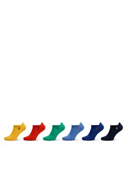 Polo Ralph Lauren Zestaw 6 par niskich skarpet męskich 449874486001 Kolorowy ze sklepu MODIVO w kategorii Skarpetki męskie - zdjęcie 182705979