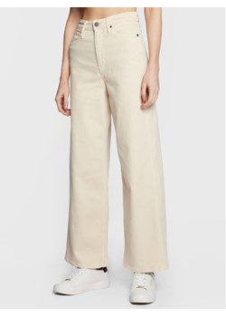 Calvin Klein Jeansy K20K205058 Écru Wide Leg ze sklepu MODIVO w kategorii Jeansy damskie - zdjęcie 182706025