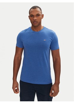Tommy Jeans T-Shirt Jaspe DM0DM20363 Niebieski Slim Fit ze sklepu MODIVO w kategorii T-shirty męskie - zdjęcie 182706219