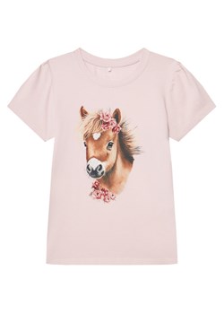 NAME IT T-Shirt Hani 13243178 Różowy Standard Fit ze sklepu MODIVO w kategorii Bluzki dziewczęce - zdjęcie 182706248
