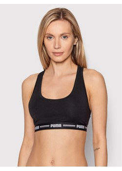 Puma Biustonosz top Racer Back 907862 Czarny ze sklepu MODIVO w kategorii Biustonosze - zdjęcie 182706257