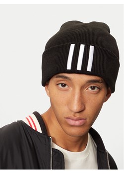 adidas Czapka 3-Stripes IT4639 Czarny ze sklepu MODIVO w kategorii Czapki zimowe męskie - zdjęcie 182706408