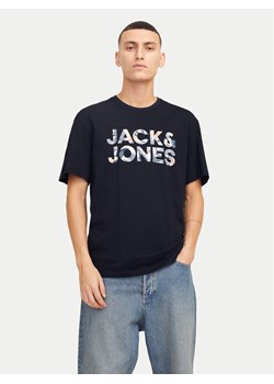 Jack&Jones T-Shirt Bryan 12268127 Granatowy Relaxed Fit ze sklepu MODIVO w kategorii T-shirty męskie - zdjęcie 182706455