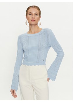 Guess Sweter Adaline W4GR08 Z2U00 Błękitny Regular Fit ze sklepu MODIVO w kategorii Swetry damskie - zdjęcie 182706525