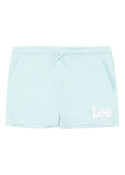 Lee Szorty sportowe Wobbly Graphic LEG5092 Niebieski Regular Fit ze sklepu MODIVO w kategorii Spodenki dziewczęce - zdjęcie 182706609
