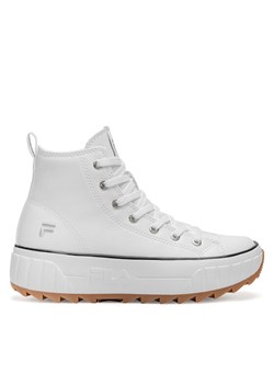 Fila Trampki BLOCKSTER FFW0503-10004 Biały ze sklepu MODIVO w kategorii Półbuty damskie - zdjęcie 182706659