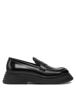 Pollini Loafersy SA10154G1LTF0000 Czarny ze sklepu MODIVO w kategorii Lordsy damskie - zdjęcie 182706779