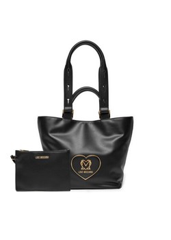 LOVE MOSCHINO Torebka JC4124PP1LLB0000 Czarny ze sklepu MODIVO w kategorii Torebki damskie - zdjęcie 182706798