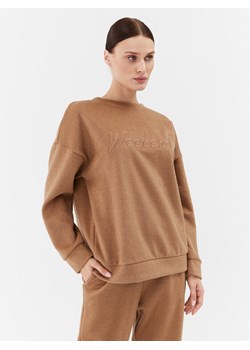 Weekend Max Mara Bluza Molveno 2359260233 Brązowy Loose Fit ze sklepu MODIVO w kategorii Bluzy damskie - zdjęcie 182706866