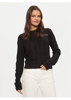 Guess Jeans Sweter W4BR13 Z3HN2 Czarny Regular Fit ze sklepu MODIVO w kategorii Swetry damskie - zdjęcie 182706879