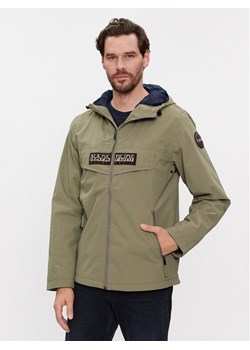 Napapijri Kurtka przejściowa Rainforest Open NP0A4H2O Zielony Regular Fit ze sklepu MODIVO w kategorii Kurtki męskie - zdjęcie 182706897
