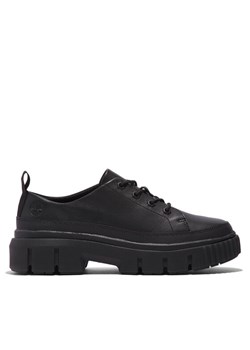 Timberland Sneakersy Greyfield Leather Ox TB0A5PBS0151 Czarny ze sklepu MODIVO w kategorii Półbuty damskie - zdjęcie 182706939