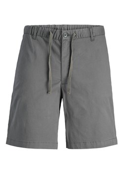 Jack&Jones Junior Szorty materiałowe Jaiden 12275013 Szary Loose Fit ze sklepu MODIVO w kategorii Spodenki chłopięce - zdjęcie 182707039