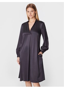 Peserico Sukienka codzienna S02172 Granatowy Regular Fit ze sklepu MODIVO w kategorii Sukienki - zdjęcie 182707048