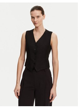 Weekend Max Mara Kamizelka garniturowa Pace 2515151012 Czarny Slim Fit ze sklepu MODIVO w kategorii Kamizelki damskie - zdjęcie 182707187