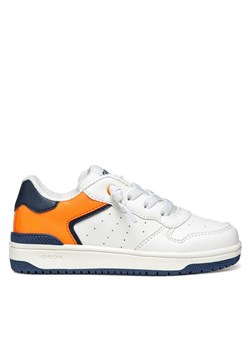 Geox Sneakersy J Washiba J45LQB 5411 C1383 S Biały ze sklepu MODIVO w kategorii Buty sportowe dziecięce - zdjęcie 182707209