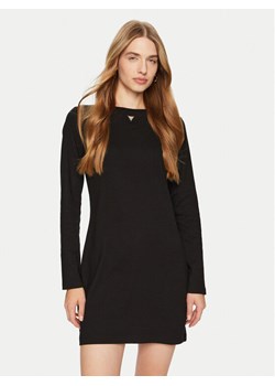 Guess Sukienka codzienna V4BK00 KCHQ1 Czarny Regular Fit ze sklepu MODIVO w kategorii Sukienki - zdjęcie 182707218